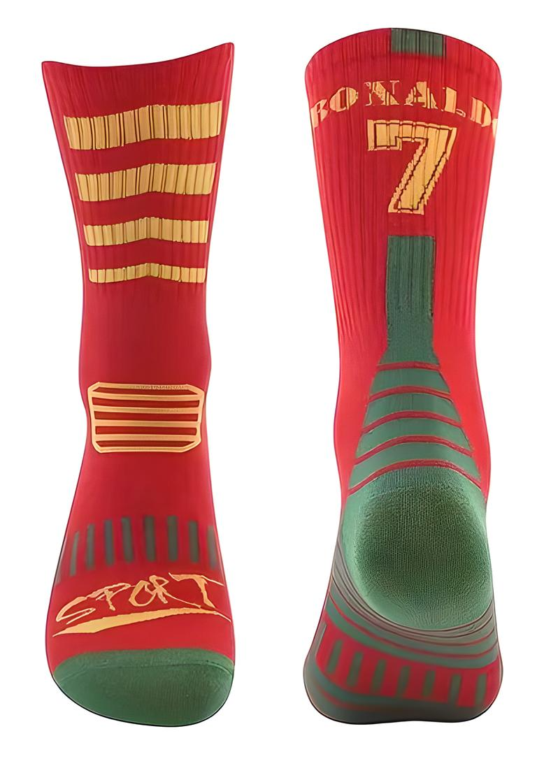 SOCCER SOCKS (Player Themed) Long Athletic Teenager/Adult Size 6-10 (You Choose)