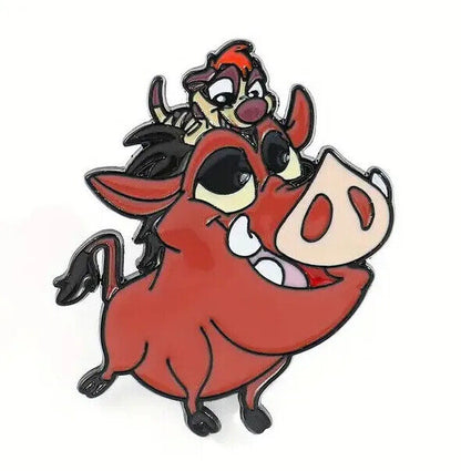 TIMON & PUMBAA PINS Disney's Lion King Set Gift Brooch (You Choose or ALL FIVE!)