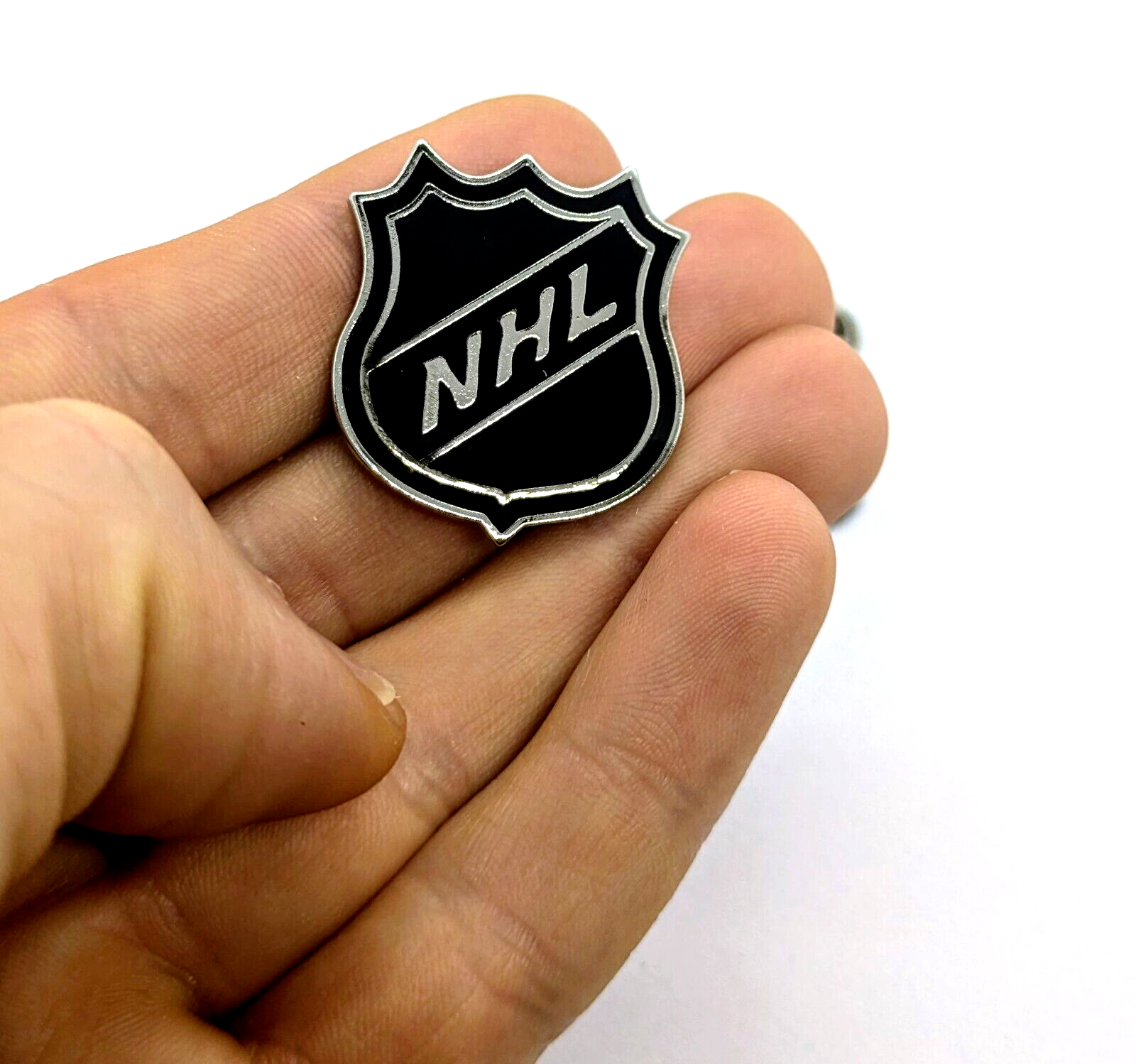 NHL SHIELD PIN National Hockey League Logo Gift Enamel Hat Backpack Lapel Brooch