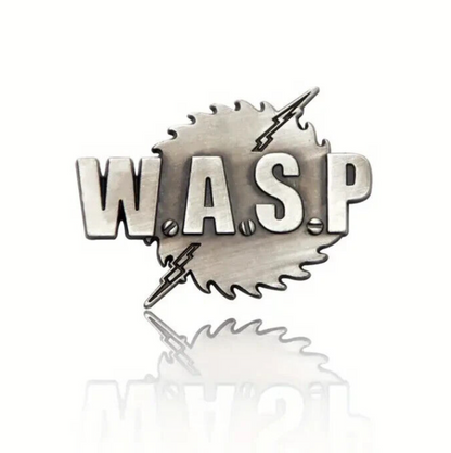 W.A.S.P. (WASP) PIN Music 80s Heavy Metal Rock Band Gift Enamel Lapel Brooch