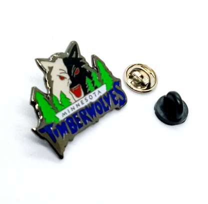 MINNESOTA TIMBERWOLVES PIN Basketball NBA Gift Enamel Hat Backpack Lapel Brooch