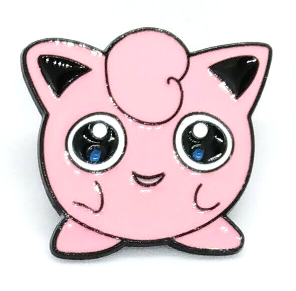 JIGGLYPUFF PIN Pokemon #039 Normal/Fairy Anime Enamel Lapel Brooch