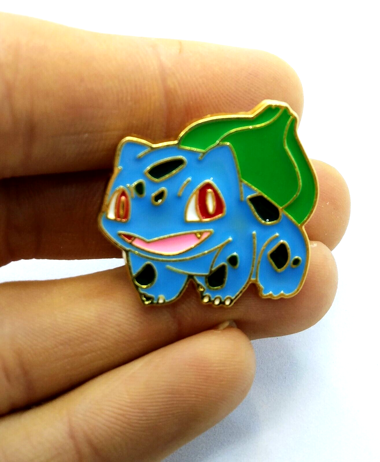 BULBASAUR PIN Pokemon #001 Grass/Poison Anime Enamel Lapel Brooch