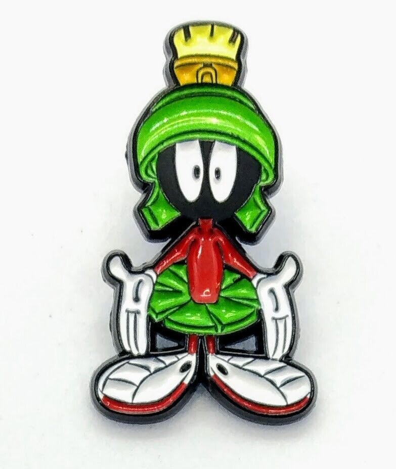 MARVIN THE MARTIAN PIN Retro Cartoon Looney Toons Gift Enamel Brooch