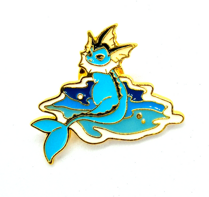 EEVEELUTION PIN SET (5pcs) Pokemon - Five Eeveelutions Enamel Lapel Brooches