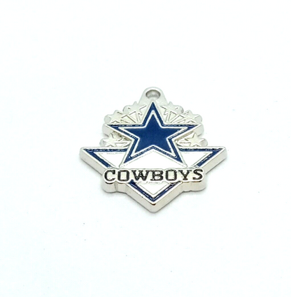 DALLAS COWBOYS SHOOTING STARS CHARM (x1) Big Discounts for Multiple Charms