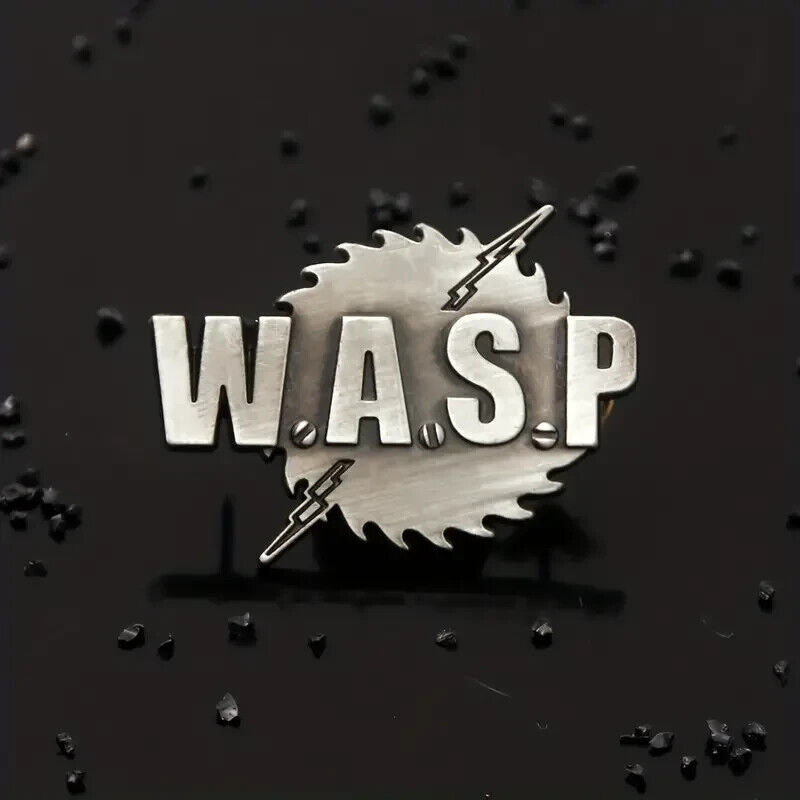 W.A.S.P. (WASP) PIN Music 80s Heavy Metal Rock Band Gift Enamel Lapel Brooch