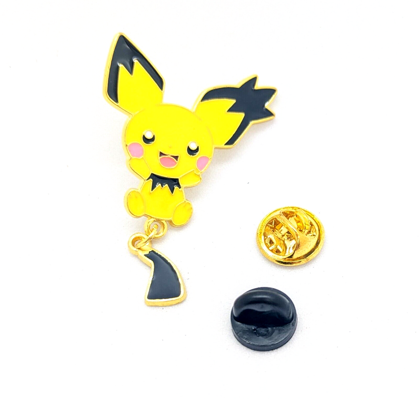 PICHU "DANGLING TAIL" PIN Pokemon #172 Enamel Lapel Brooch (Cool Gift!)