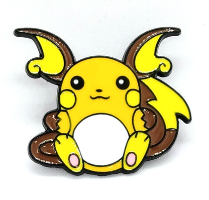 RAICHU PIN Pokemon #026 Electric Anime Enamel Lapel Brooch