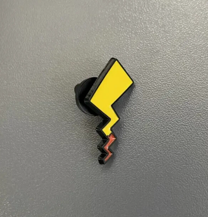 PIKACHU TAIL PIN Pokemon Unique Iconic Gift Enamel Lapel Brooch