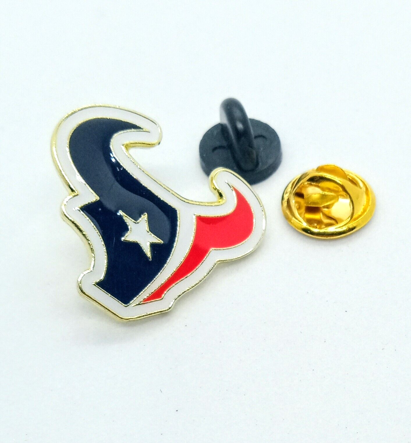 HOUSTON TEXANS PIN Football NFL Logo Gift Enamel Hat Backpack Lapel Brooch