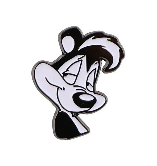 PEPE LE PEW PIN Classic Looney Tunes Skunk Cartoon Toon Gift Enamel Lapel Brooch