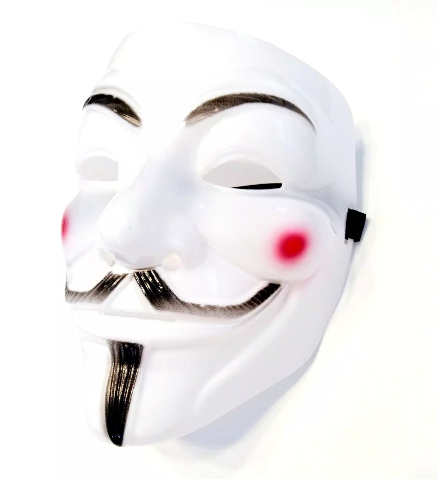 GUY FAWKES MASK V for Vendetta Hard Plastic Costume Halloween/Cosplay Masque