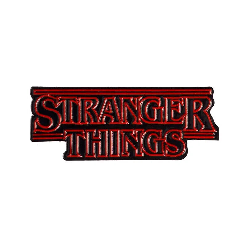 STRANGER THINGS PIN Netflix Series TV (Perfect Gift!) Enamel Lapel Brooch