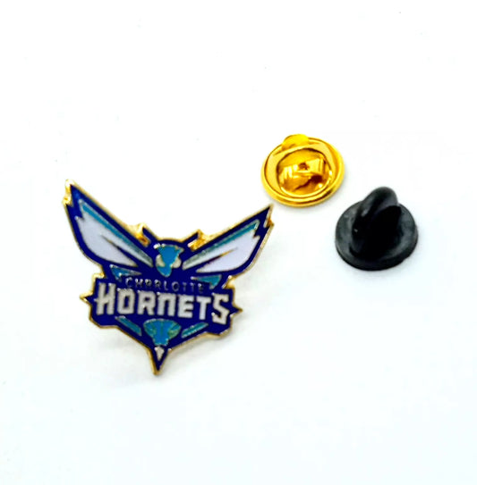 CHARLOTTE HORNETS PIN Basketball NBA Team Gift Enamel Hat Backpack Lapel Brooch