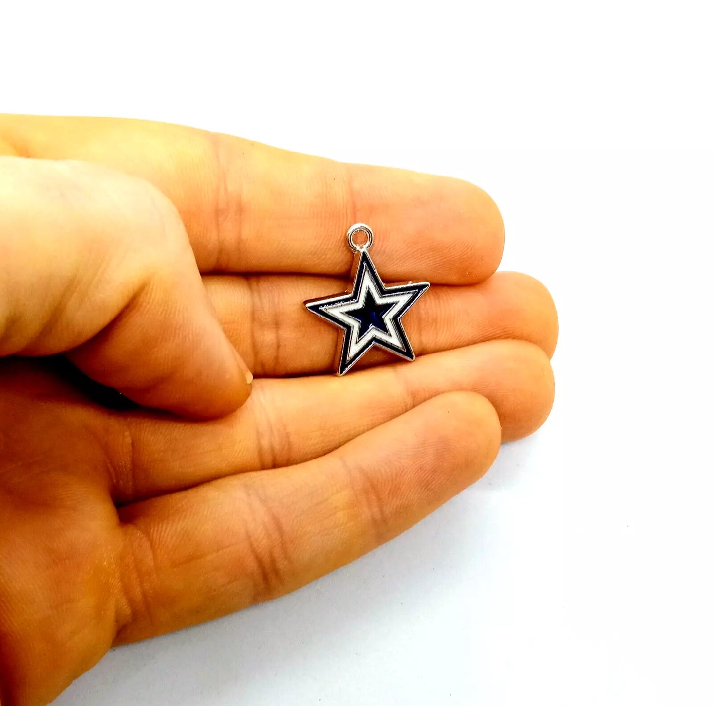 DALLAS COWBOYS CHARM (1pcs) NFL Football Star Team Logo Charm