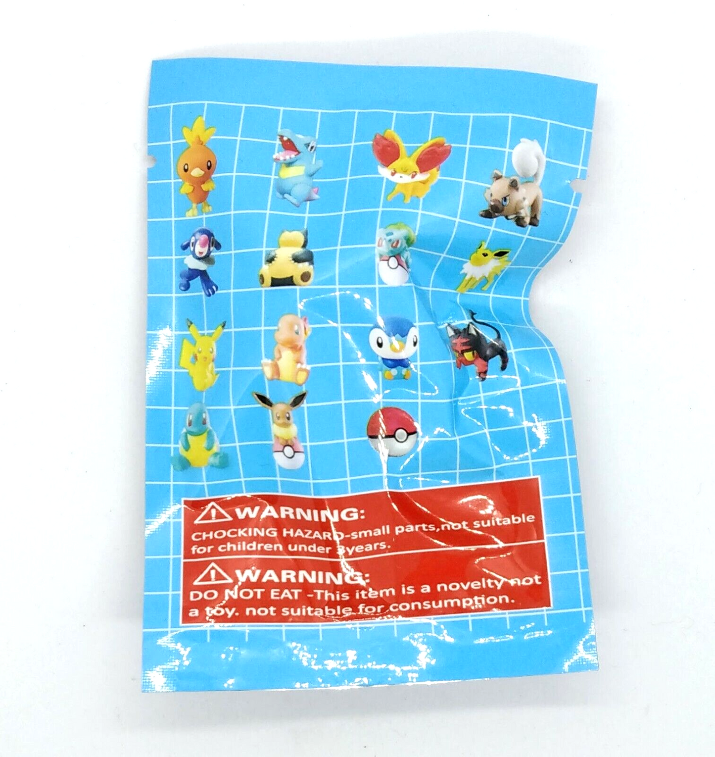 MYSTERY POKEMON ERASER (1pc) Tommy Detachable Eraser Mystery Character