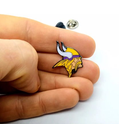 MINNESOTA VIKINGS PIN Football NFL Logo Gift Enamel Hat Backpack Lapel Brooch