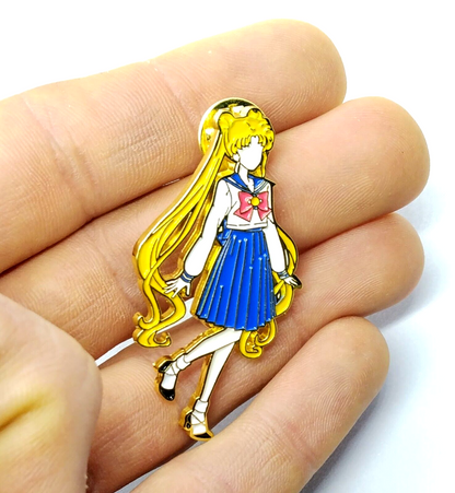 SAILOR MOON PIN Elegant Anime Manga Toon Cartoon Gift Enamel Brooch