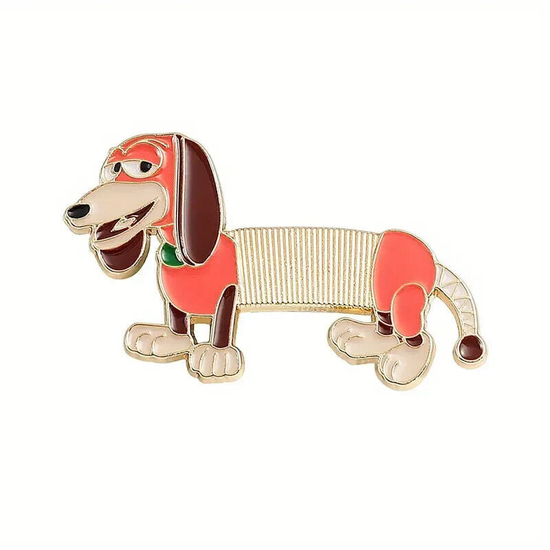 SLINKY DOG PIN Disney/Pixar Toy Story Cartoon Toon Gift Enamel Lapel Brooch