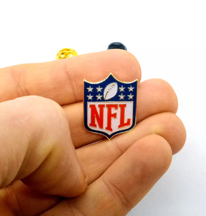 NFL SHIELD PIN Football NFL Logo Gift Enamel Hat Backpack Lapel Brooch