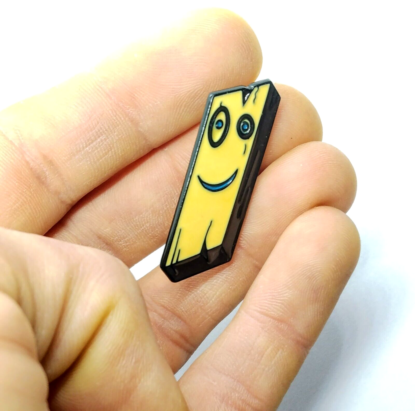 PLANK PIN Jonny Ed Edd & Eddy Retro Cartoon Toon 90s 1990s Enamel Lapel Brooch